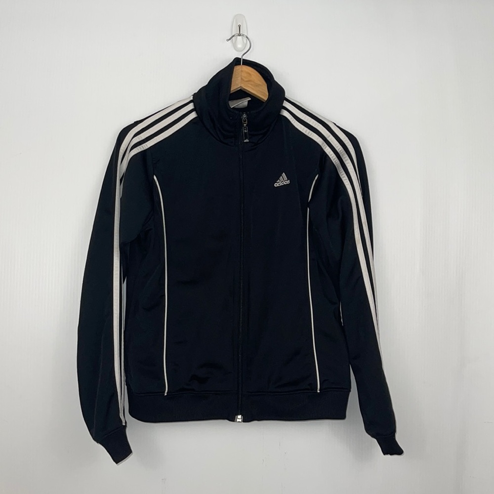 Adidas Tri Stripe Zip Up